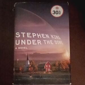 Stephen King Under the Dome - Purple Novel Cover